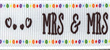 Color: 003 - Mrs & Mrs